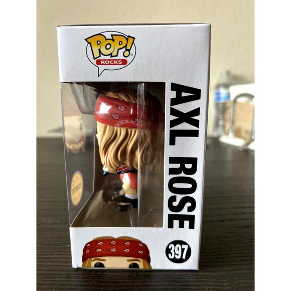 CHASE LIMITED EDITION Axl Rose Funko Pop Guns N' Roses #397 Rocks Vinyl Figure - Picture 2 of 6